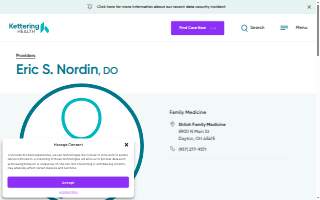 Dr. Eric S. Nordin, MD website