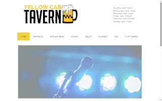 Yellow Cab Tavern website