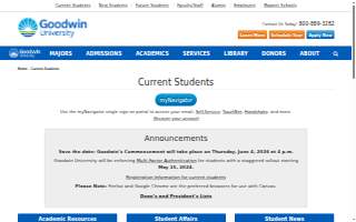 Goodwin Animal Hospital at Atlanta Highway website