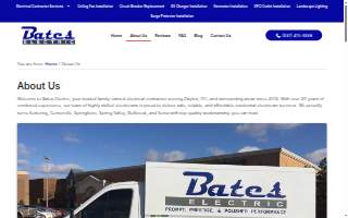 Bates Electric of Dayton website