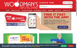Woodman Drive Animal Hospital website