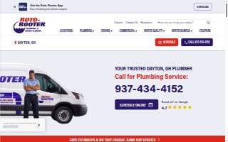 Roto-Rooter Plumbing & Water Cleanup of Dayton website