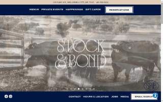 Stock & Bond OKC website