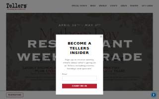 Tellers website