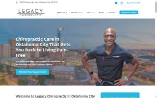 Legacy Chiropractic - Chiropractor in Oklahoma City OK website