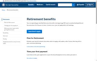 Retirement Advisors of Arkansas website