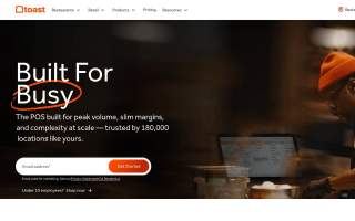 Toast & Coffee website