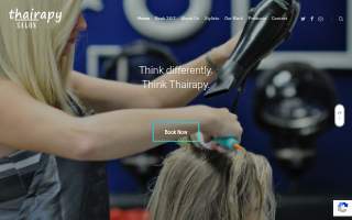 Thairapy Lounge Salon website