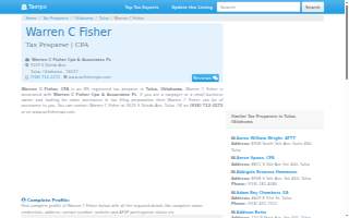 Warren C. Fisher, CPA website