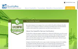 GreenPro Landscape and Design website