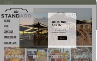 The Standard website