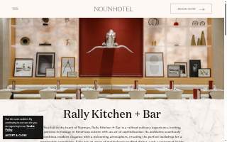 Rally Kitchen + Bar website