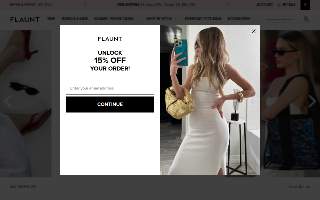 Flaunt Salon, Blow Dry Bar website