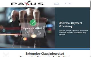 Paxus CPA website
