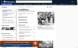 Prohibition ATX website