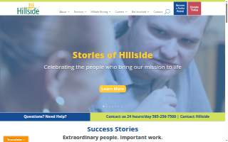 Hillside Oil Heating & Cooling website