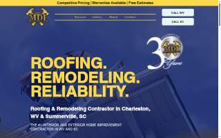 Charleston Metal Roofing Specialists of Summerville website