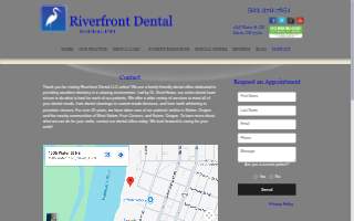Riverfront Dental website