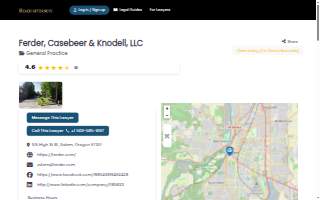 Ferder, Casebeer & Knodell, LLC website