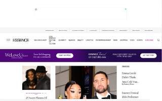 Essence Hair Studio website