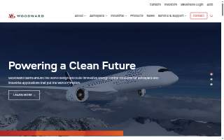 Woodward Heating, Air & Plumbing website