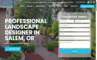 Oasis Landscape website