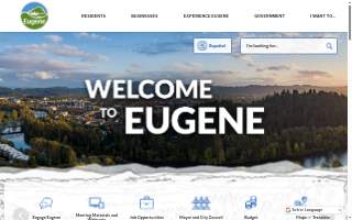 Eugene Family Chiropractic website