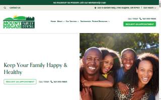 Mount Pisgah Family Dental website