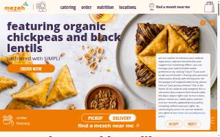 mezeh of Washington website