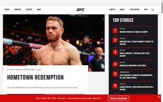 UFC Gym Market Square website