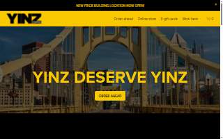 Yinz Coffee website