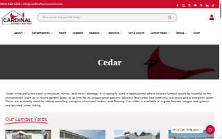 Cedar Creek Coffee and Art website