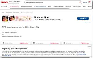 CVS of Allentown website