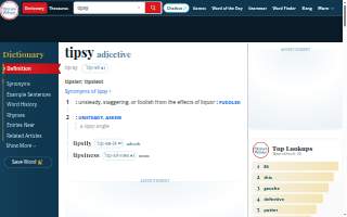 Tipsy Cow website