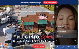 Charleston Electric & Air website