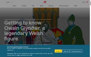 Wales Veterinary Practice website