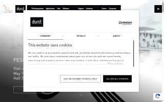 Durst Warehouse website