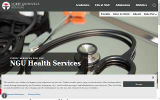 NGU Clinic: North Greenville University website