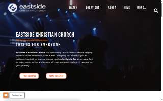 Eastside Urgent Care website