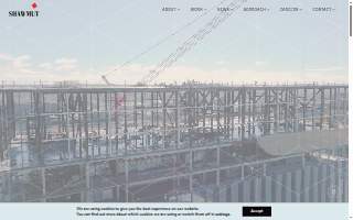 Shawmut Design and Construction of Providence website