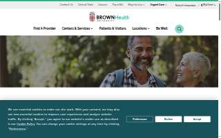 Brown University Health Urgent Care - Providence website