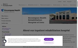 Encompass Health Rehabilitation Hospital of Irmo website