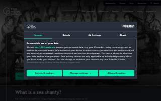 The Shanty website