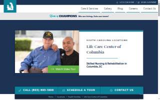 Life Care Center of Columbia, South Carolina website
