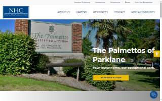 The Palmettos of Parklane website