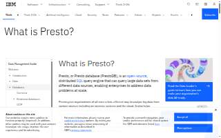 Presto Plumbing website