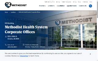 Methodist Health System Corporate Offices website