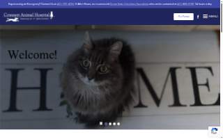 Cowesett Animal Hospital website