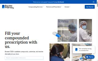 Bayview Pharmacy of Warwick website