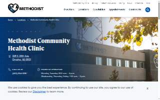 Methodist Community Health Clinic website